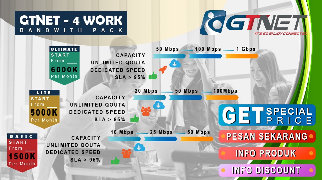 GTNet Up To 10 Mbps